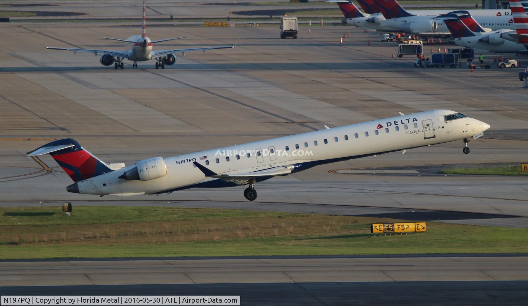 N197PQ, 2008 Bombardier CRJ-900ER (CL-600-2D24) C/N 15197, Delta Connection