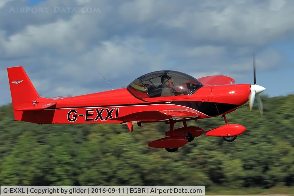 G-EXXL, 2012 Zenair CH-601XL C/N LAA 162B-14868, Arrival Rwy 10