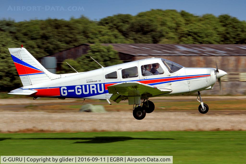 G-GURU, 1983 Piper PA-28-161 Cherokee Warrior II C/N 28-8316018, Arrival