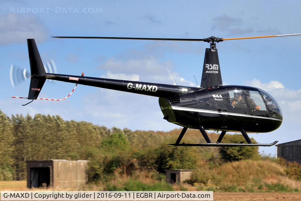 G-MAXD, 2008 Robinson R44 Raven I C/N 1907, Arrival