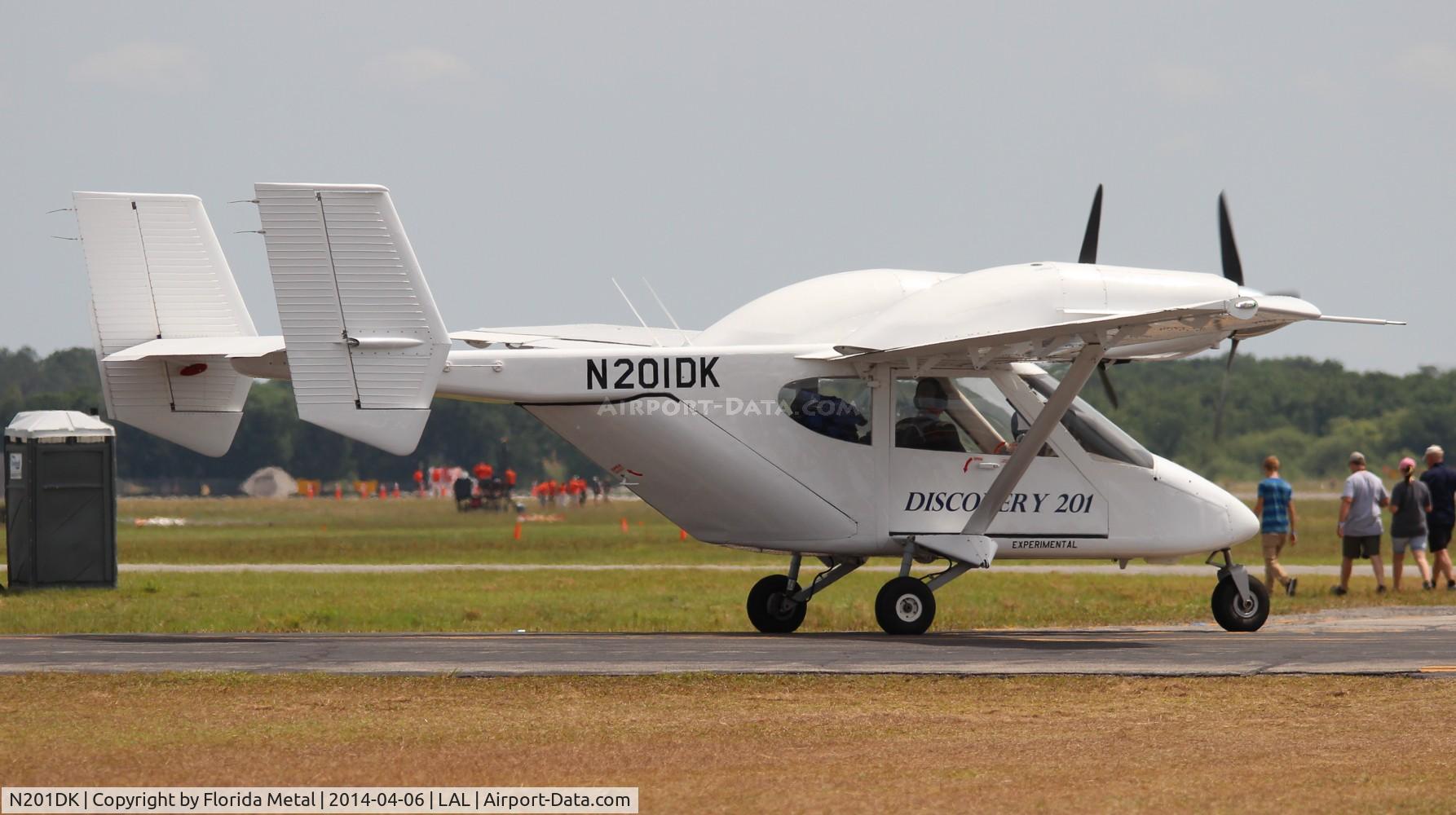 N201DK, 2012 Discovery Aviation 201 C/N A-33-00-005, Discovery 201