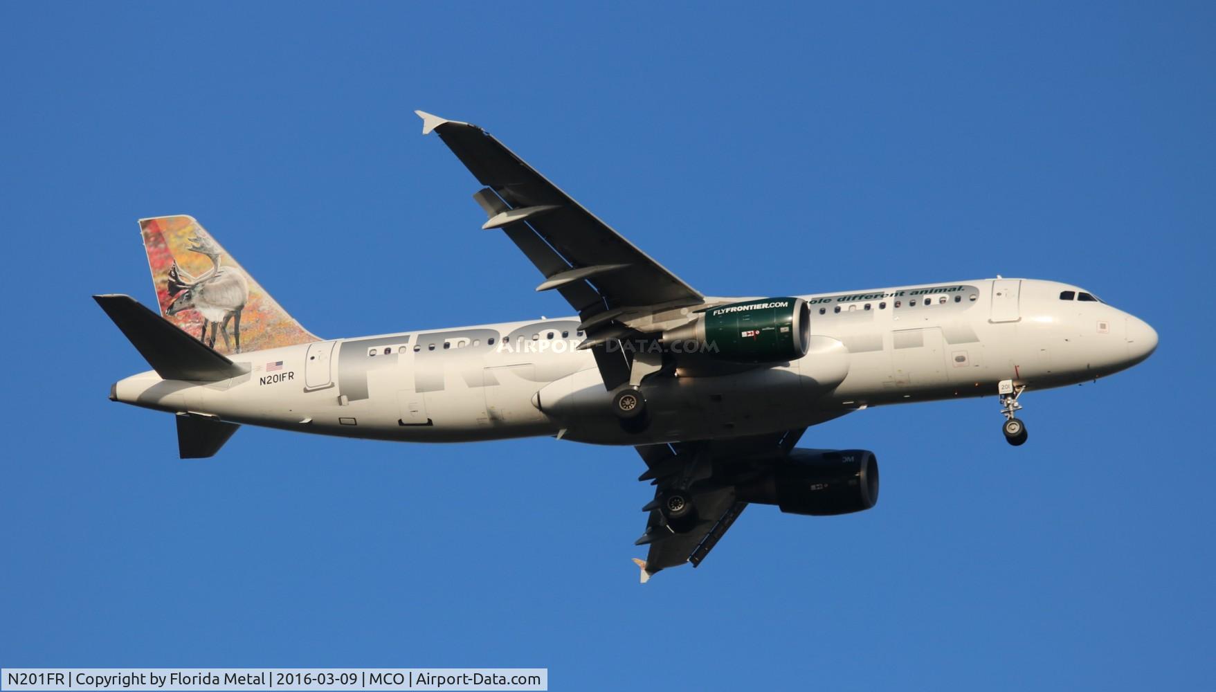 N201FR, 2008 Airbus A320-214 C/N 3389, Yukon the Caribou