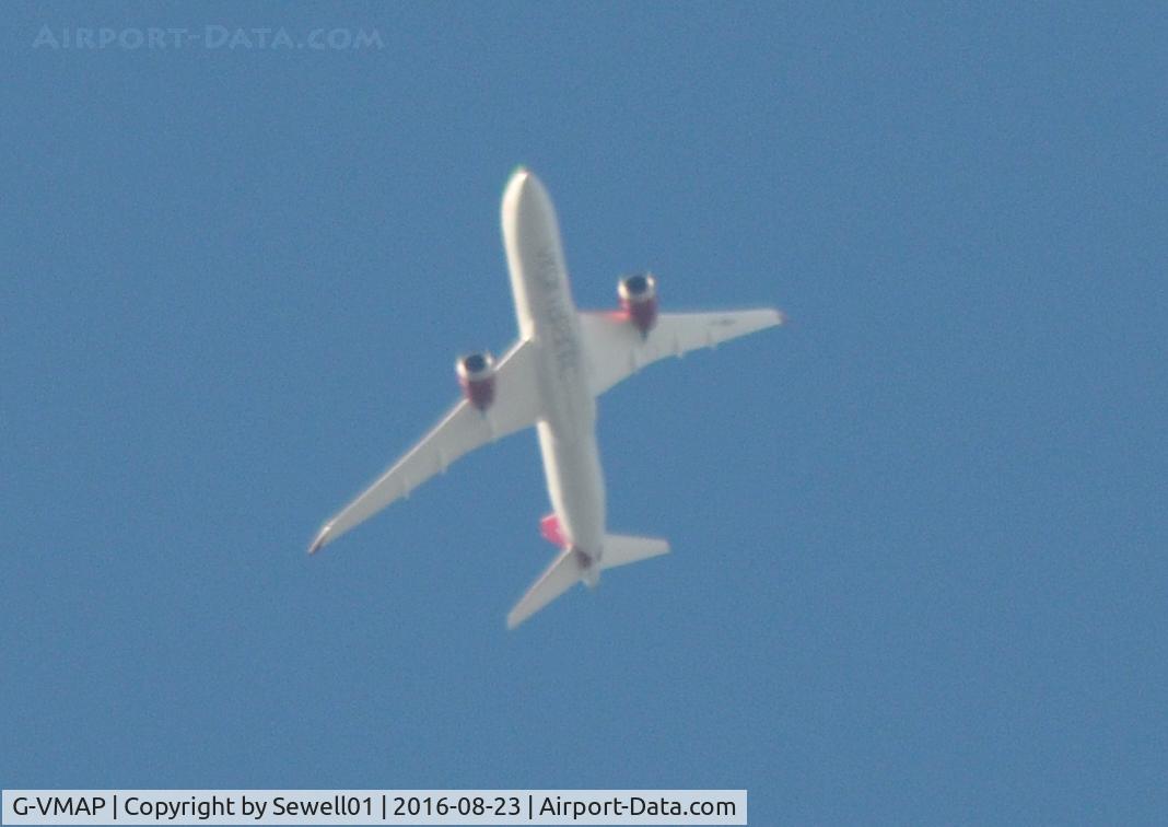 G-VMAP, 2015 Boeing 787-9 Dreamliner C/N 38047, Overhead Walton-on-Thames