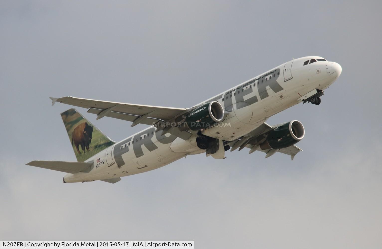 N207FR, 2010 Airbus A320-214 C/N 4307, Yukon the Caribou