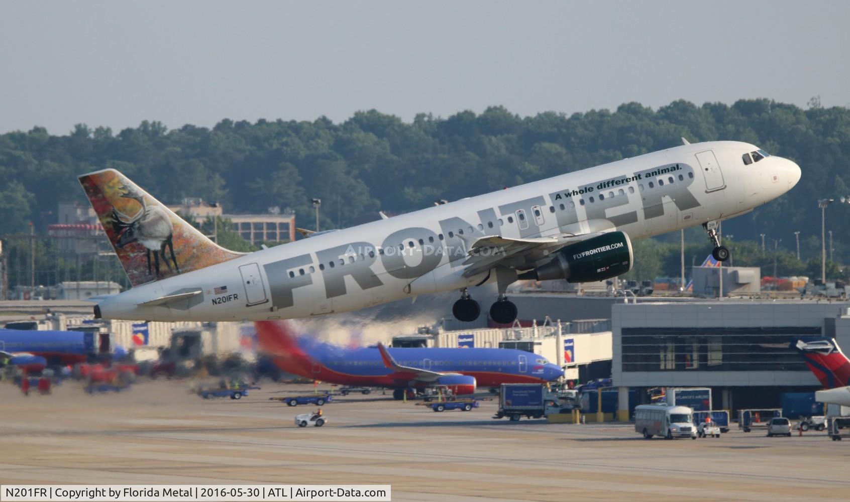 N201FR, 2008 Airbus A320-214 C/N 3389, Yukon the Caribou
