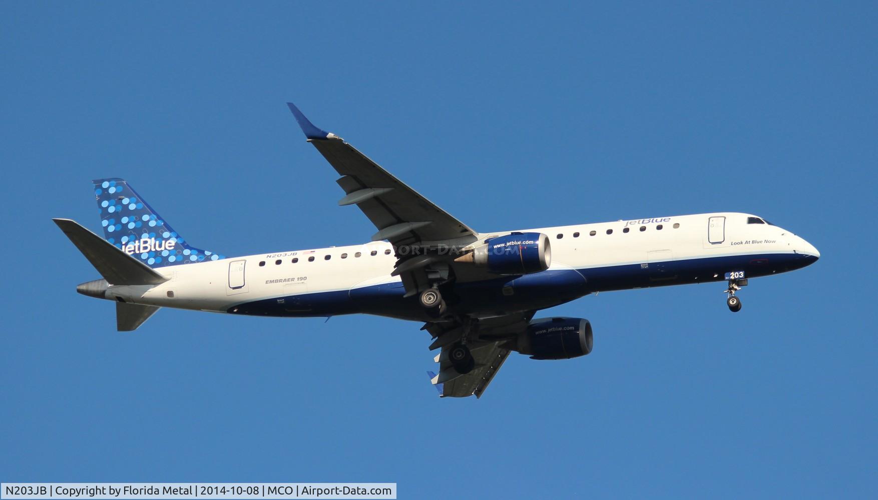 N203JB, 2006 Embraer 190AR (ERJ-190-100IGW) C/N 19000023, Jet Blue