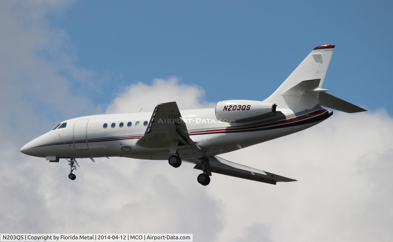 N203QS, 2002 Dassault Falcon 2000 C/N 198, Falcon 2000