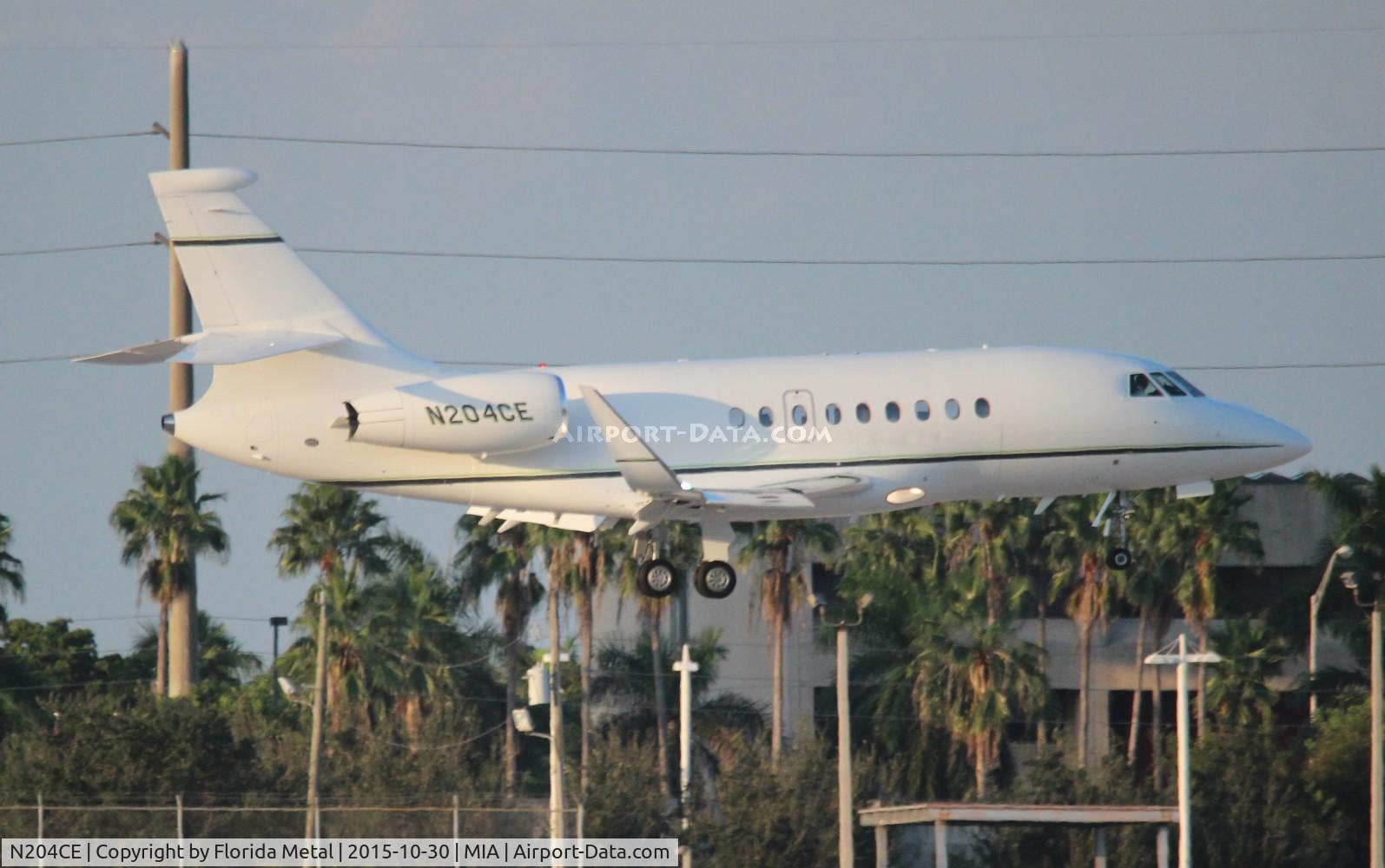 N204CE, 2008 Dassault Falcon 2000EX C/N 165, Falcon 2000EX