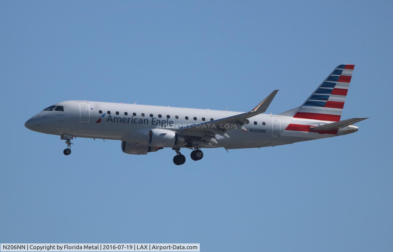 N206NN, 2015 Embraer 175LR (ERJ-170-200LR) C/N 17000489, American Eagle