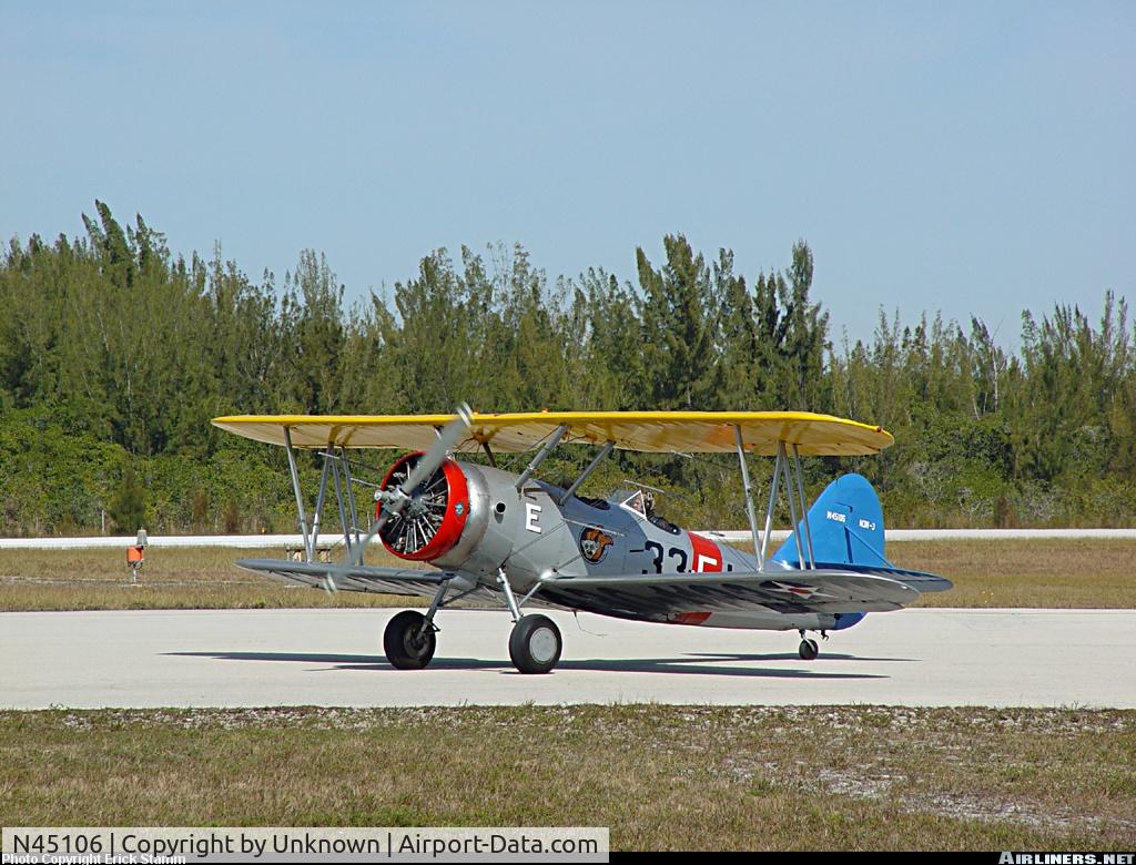 N45106, 1940 Naval Aircraft Factory N3N-3 C/N 1801, 45106