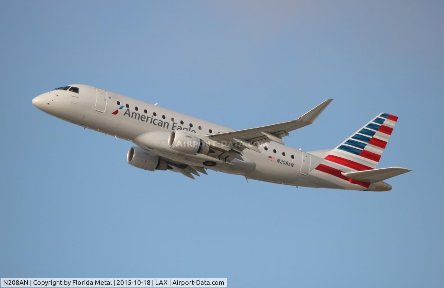 N208AN, 2015 Embraer 175LR (ERJ-170-200LR) C/N 17000494, American Eagle