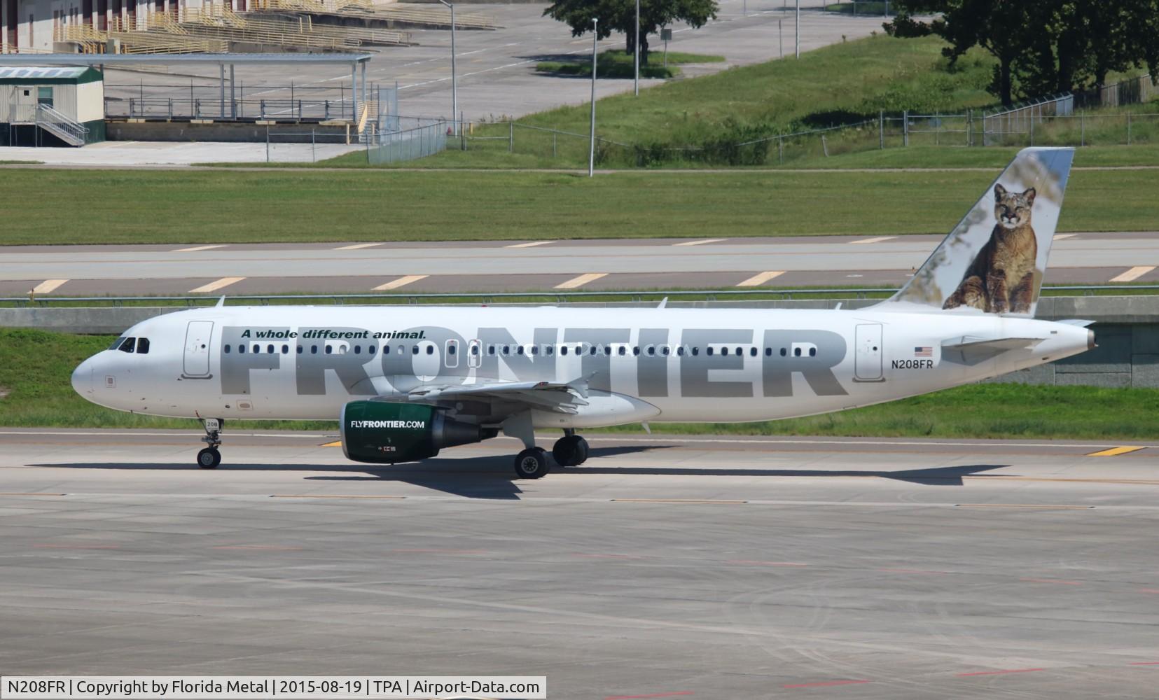 N208FR, 2011 Airbus A320-214 C/N 4562, Charlie the Cougar