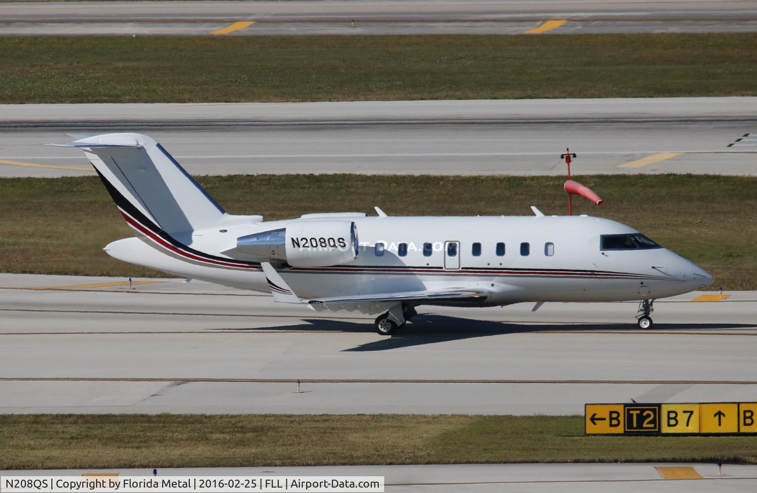 N208QS, 2015 Bombardier Challenger 650 (CL-600-2B16) C/N 6056, Net Jets Challenger 650