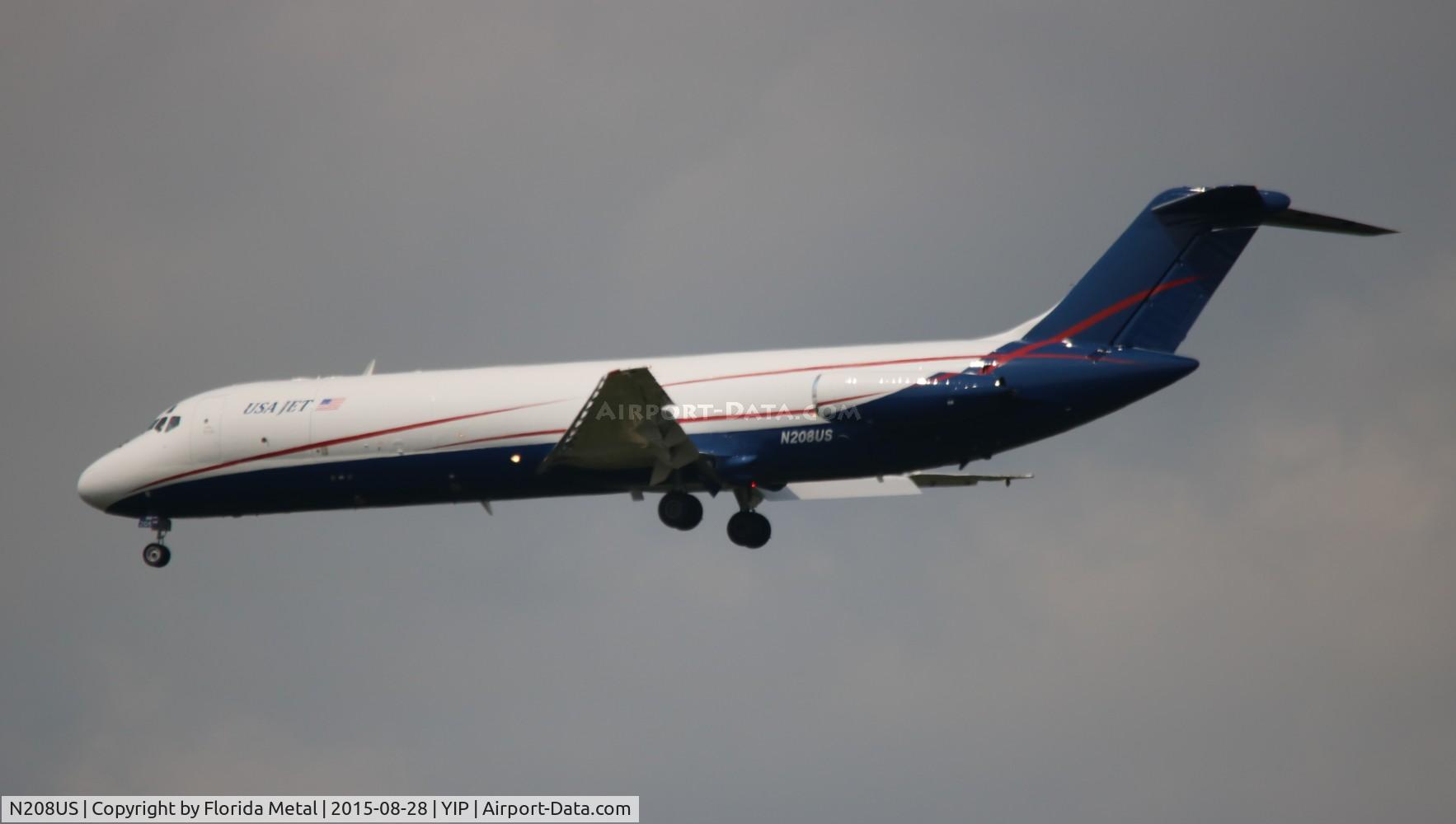 N208US, 1968 Douglas DC-9-32F C/N 47220, USA Jet