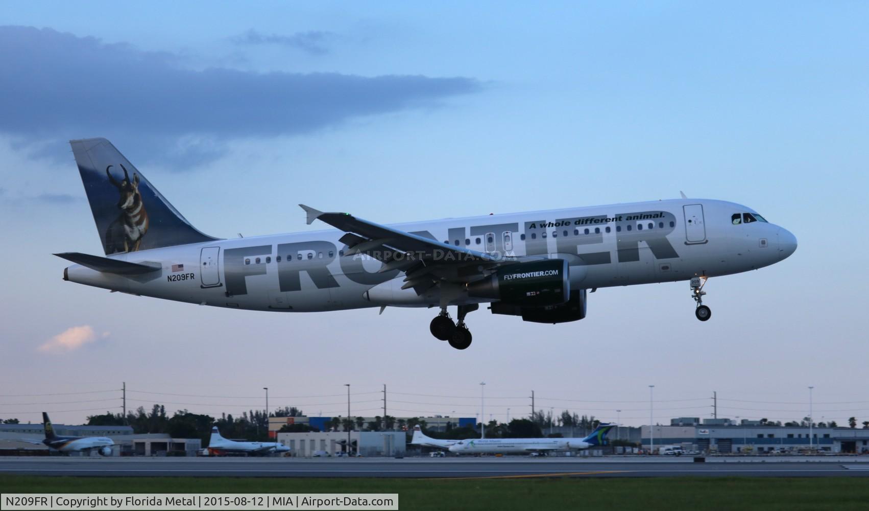 N209FR, Airbus A320-214 C/N 4641, Andre the Antelope