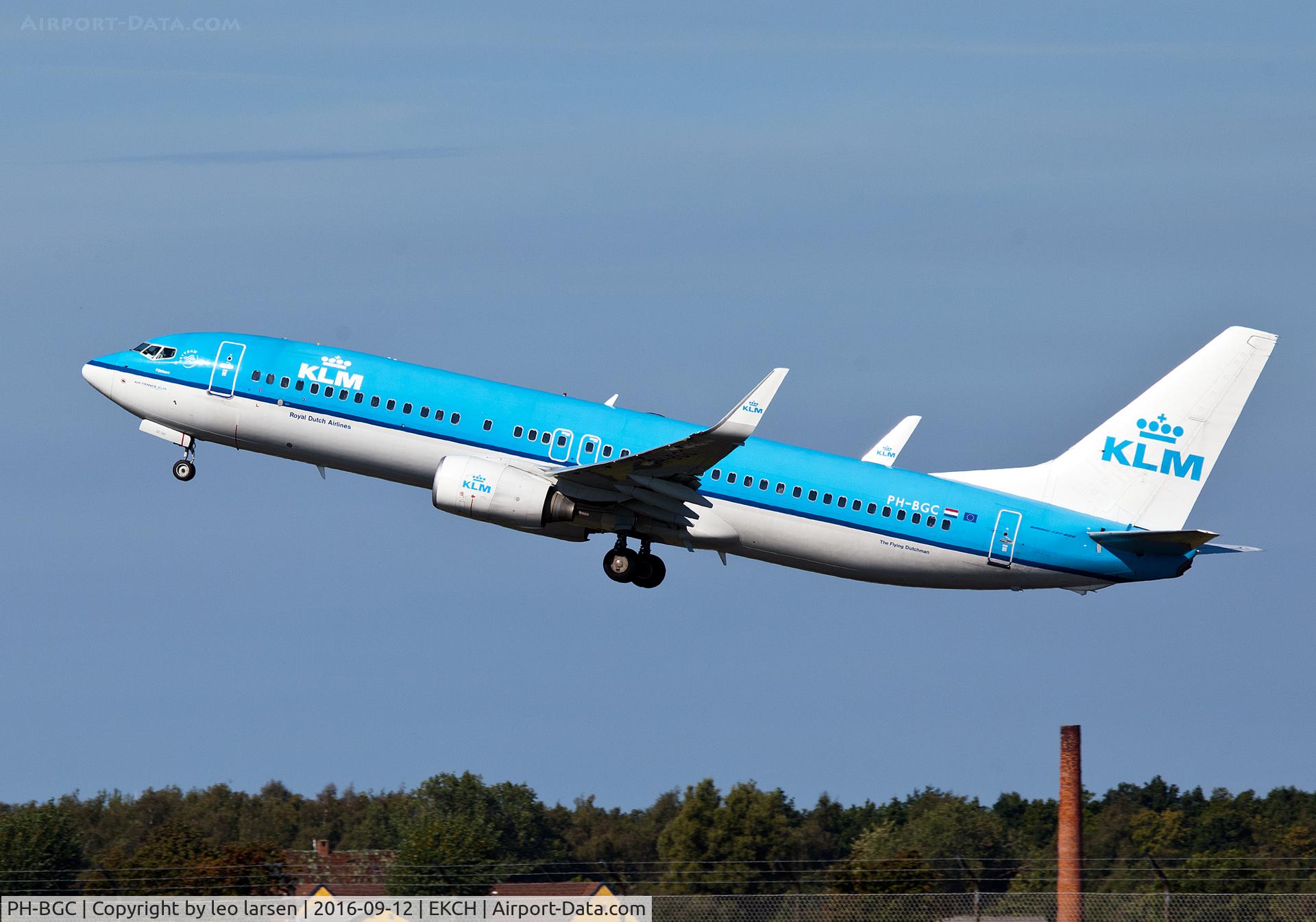 PH-BGC, 2008 Boeing 737-8K2 C/N 30361, Copenhagen 12.9.16