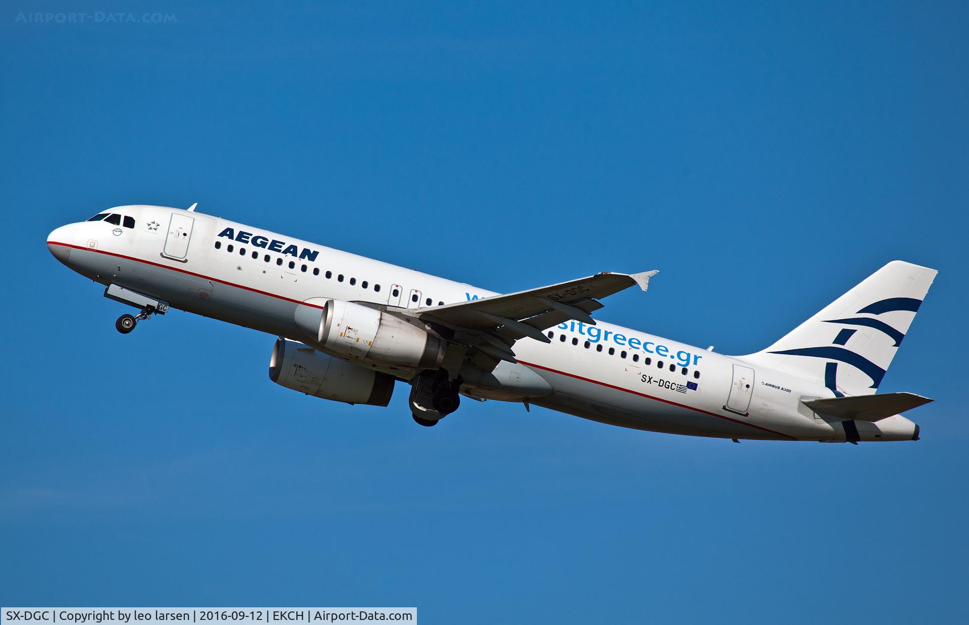 SX-DGC, 2009 Airbus A320-232 C/N 4094, Copenhagen 12.9.16