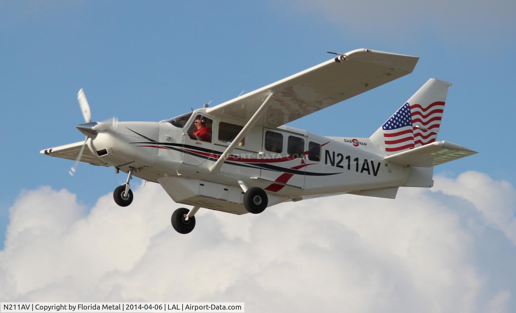 N211AV, 2012 Gippsland GA-8-TC320 Airvan C/N GA8-TC320-11-169, Gippsland GA-8