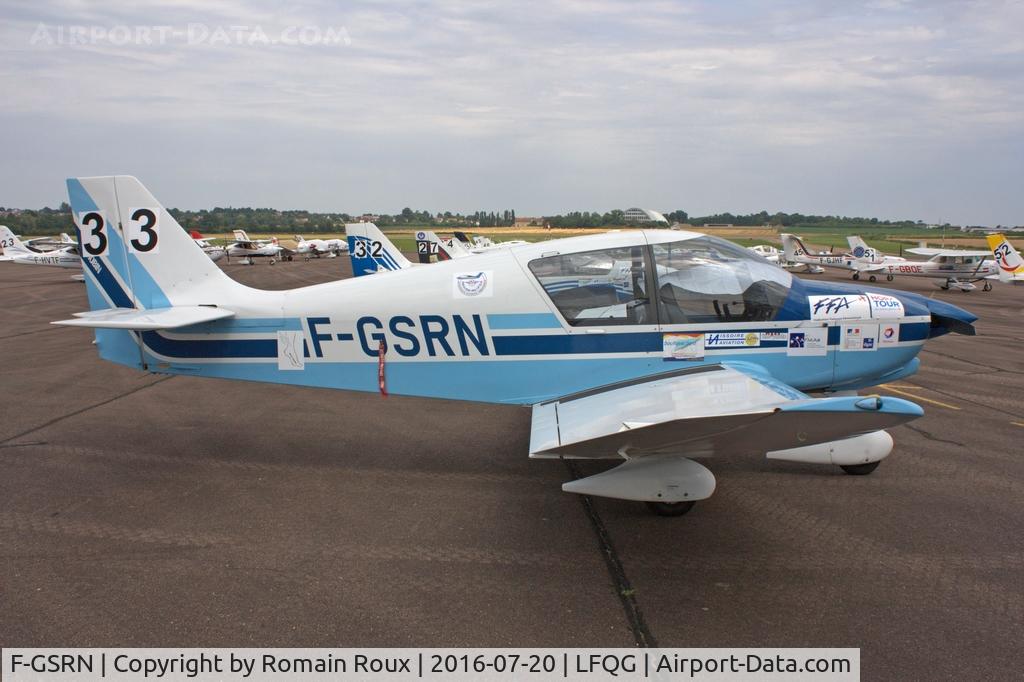 F-GSRN, Robin DR-400-120 Dauphin 2+2 C/N 2396, Parked