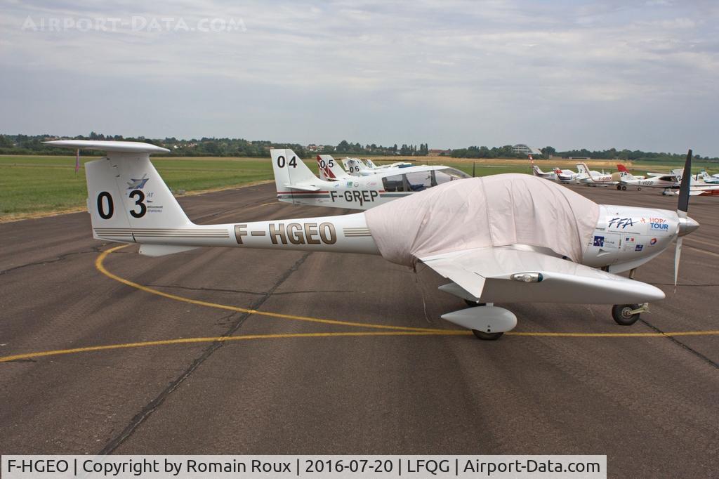 F-HGEO, 2008 Diamond DA-20-C1 Eclipse C/N C0527, Parked