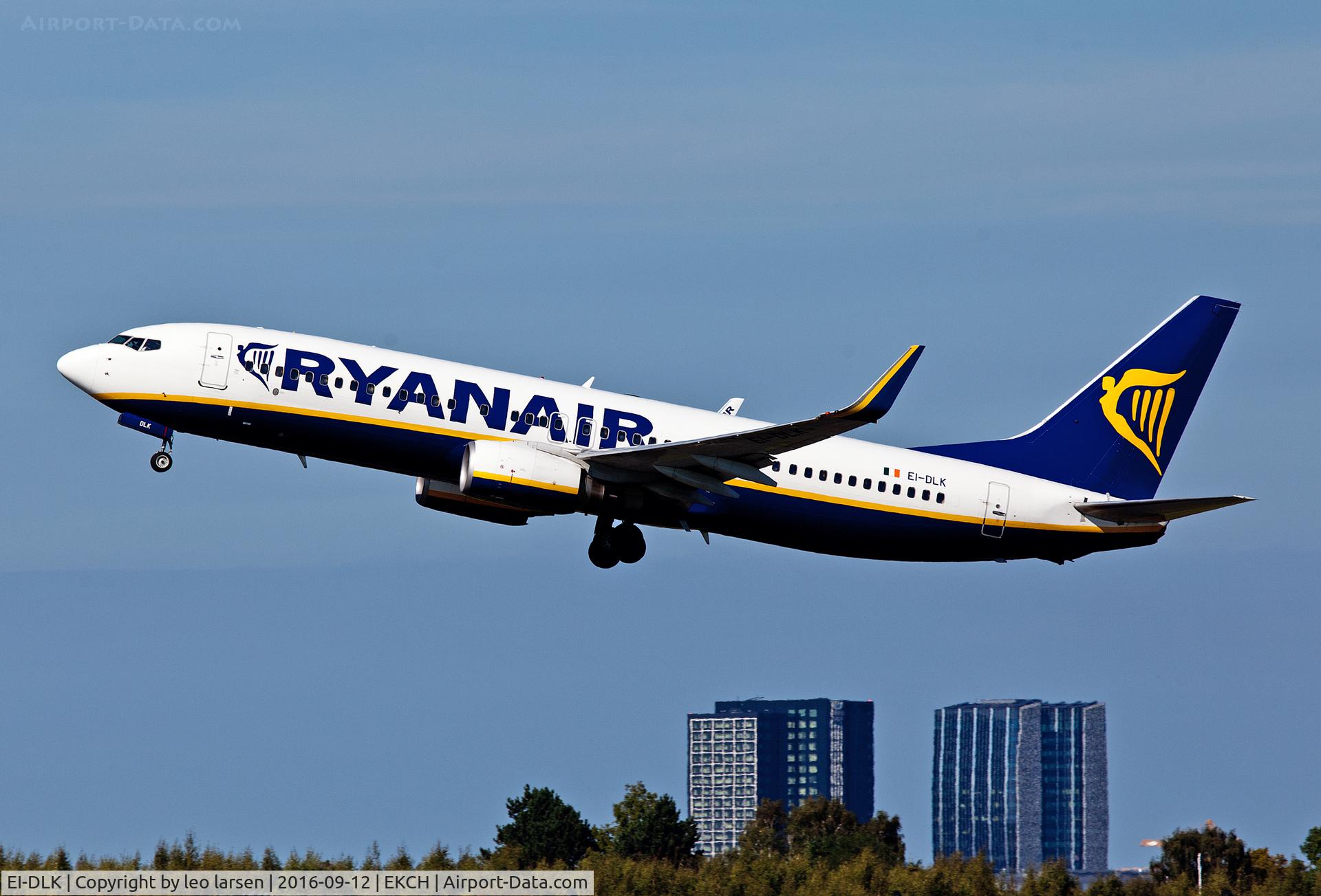 EI-DLK, 2006 Boeing 737-8AS C/N 33592, Copenhagen 12.9.16