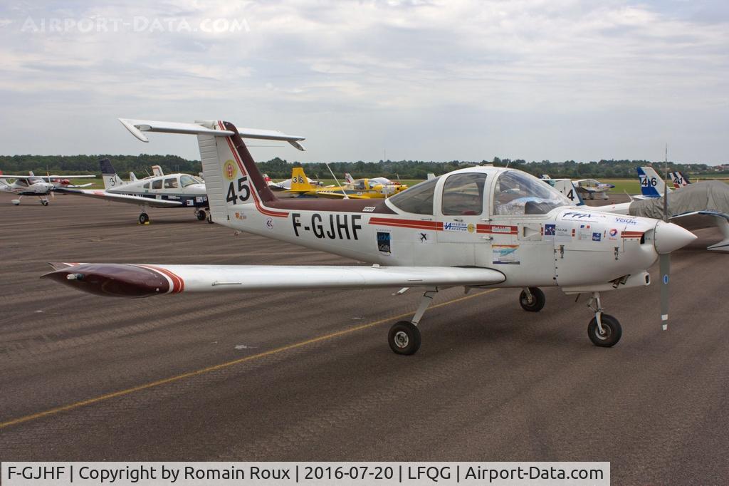 F-GJHF, Piper PA-38-112 Tomahawk Tomahawk C/N 38-78A0357, Parked