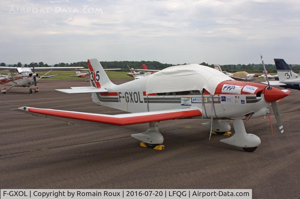F-GXOL, Robin DR-400-120 Dauphin 2+2 C/N 2539, Parked