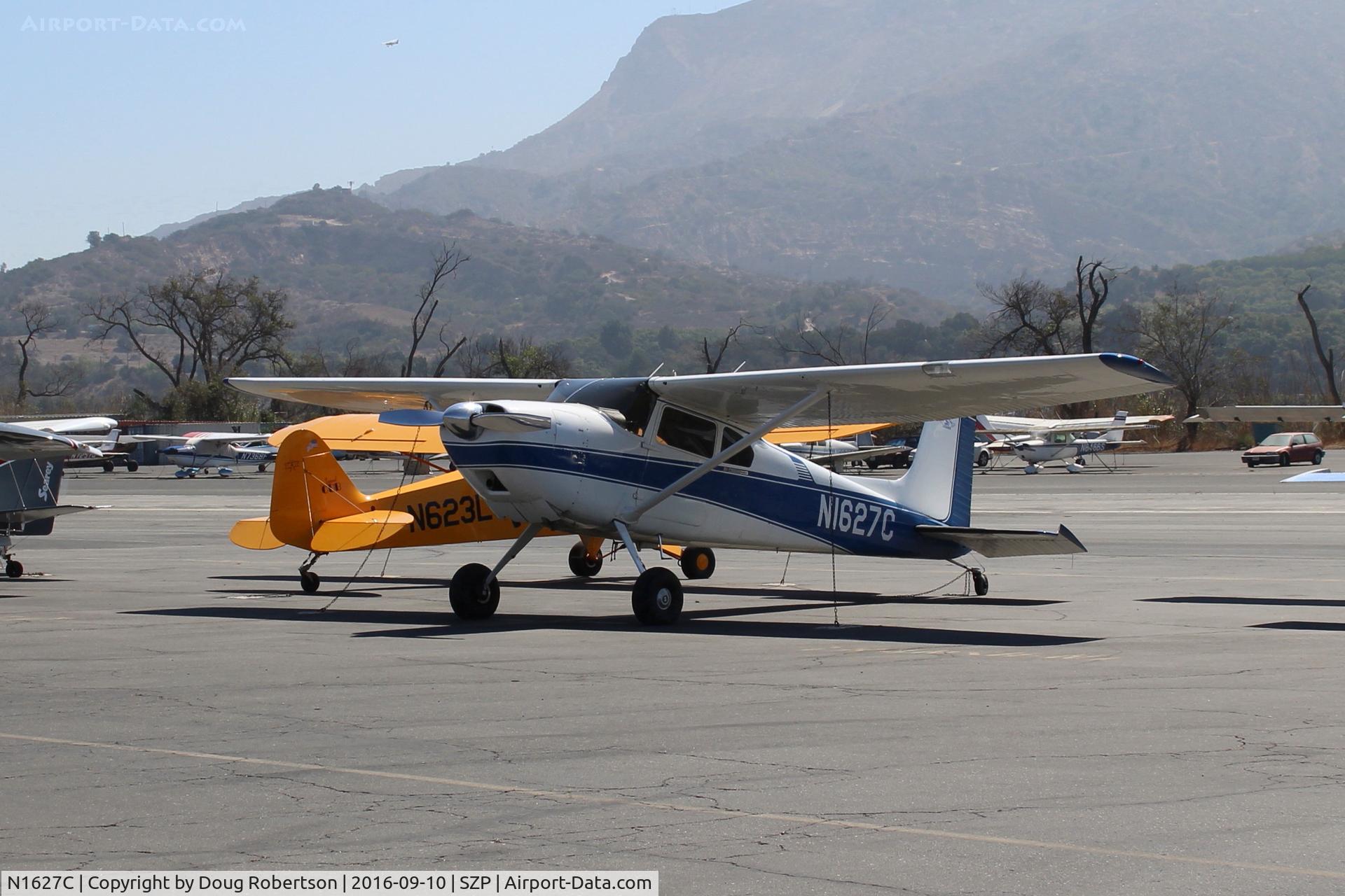N1627C, 1953 Cessna 180 C/N 30327, 1953 Cessna 180, Continental O-470-A 225 Hp, first year of production