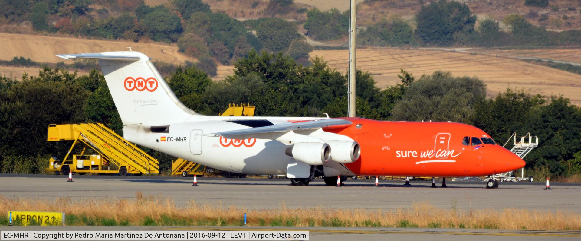 EC-MHR, 1990 British Aerospace BAe.146-300 C/N E3166, Foronda - Vitoria-Gasteiz - España
ASL Airlines España