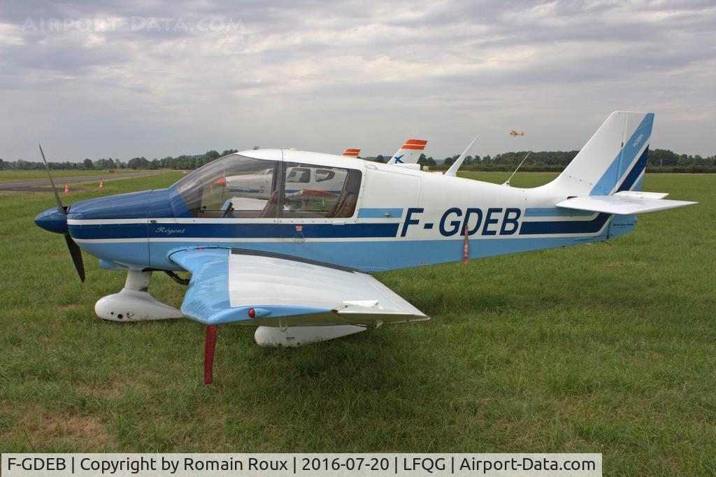F-GDEB, Robin DR-400-180 Regent C/N 1532, Parked