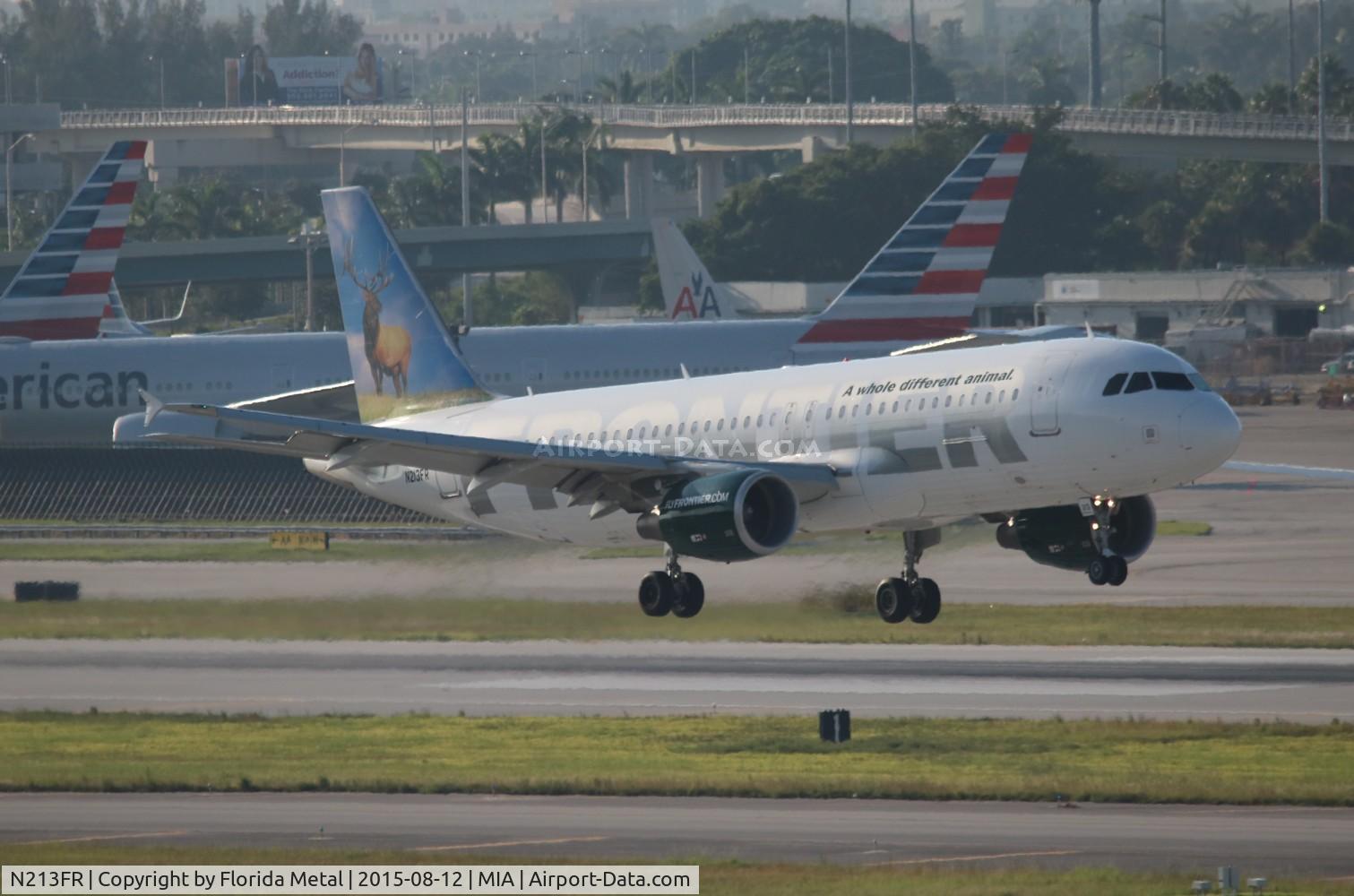 N213FR, 2011 Airbus A320-214 C/N 4704, Montana the Elk