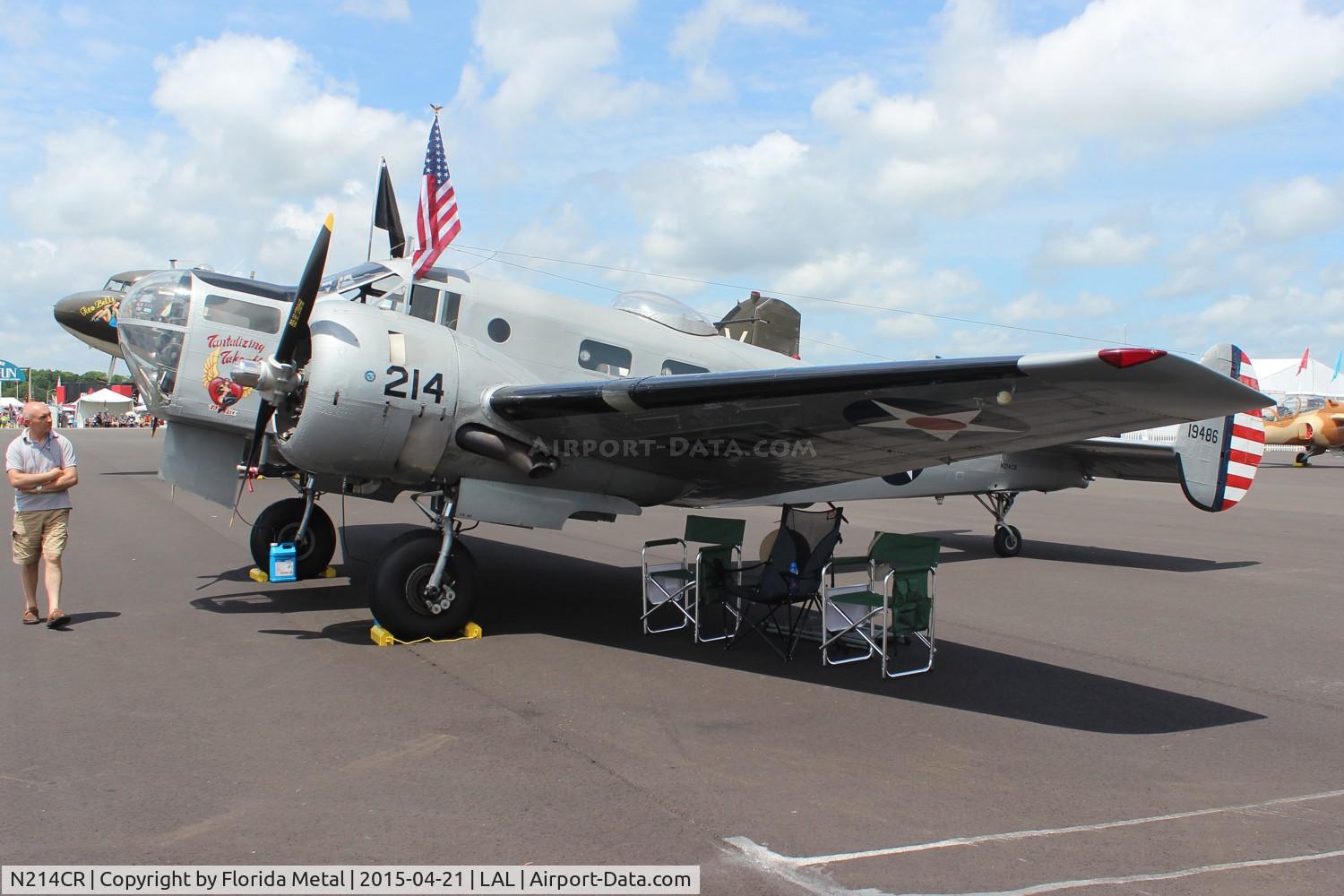 N214CR, 1958 Beech AT-11 Kansan C/N 912, Beech AT-11