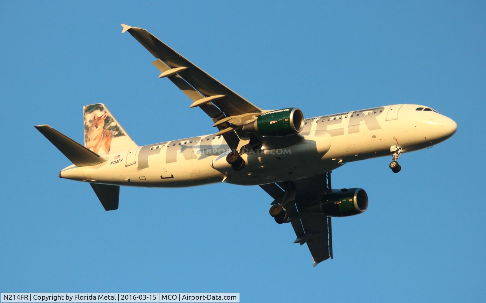 N214FR, Airbus A320-214 C/N 4727, Carl the Coyote