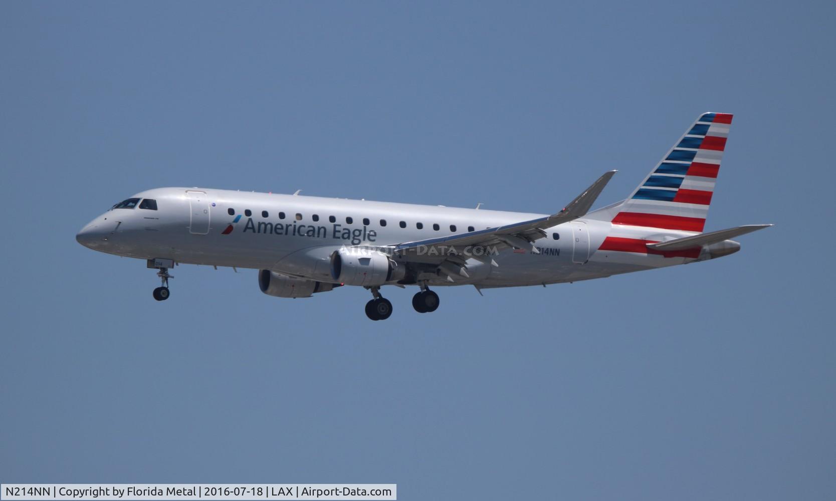 N214NN, 2015 Embraer 175LR (ERJ-170-200LR) C/N 17000508, American Eagle