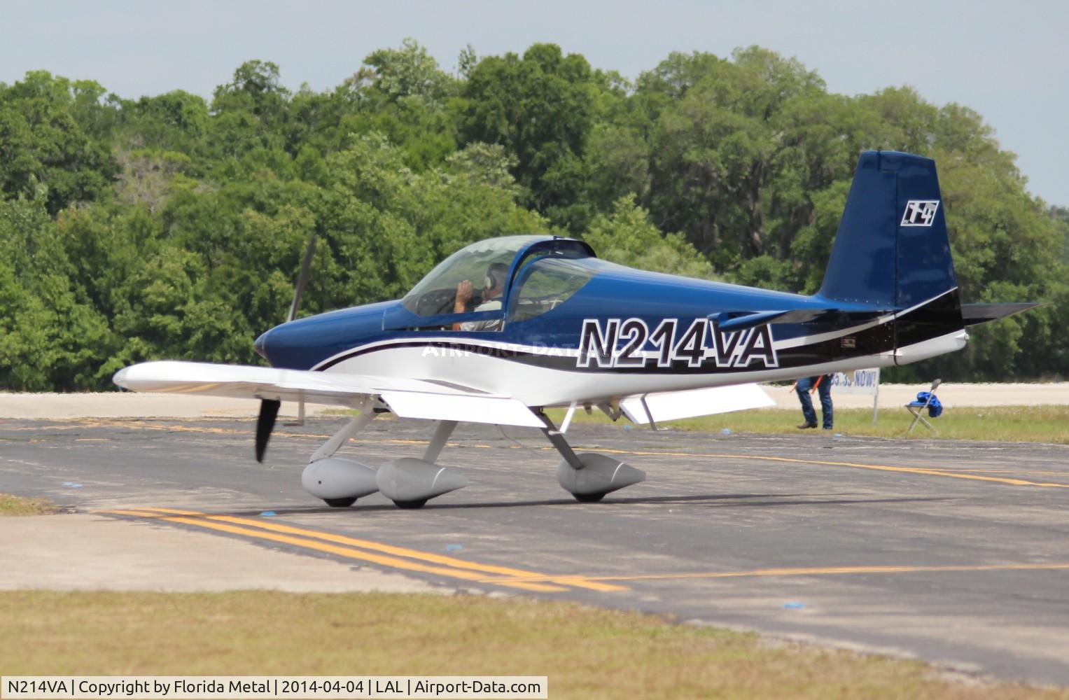 N214VA, 2012 Vans RV-14A C/N 140001, Vans RV-14A