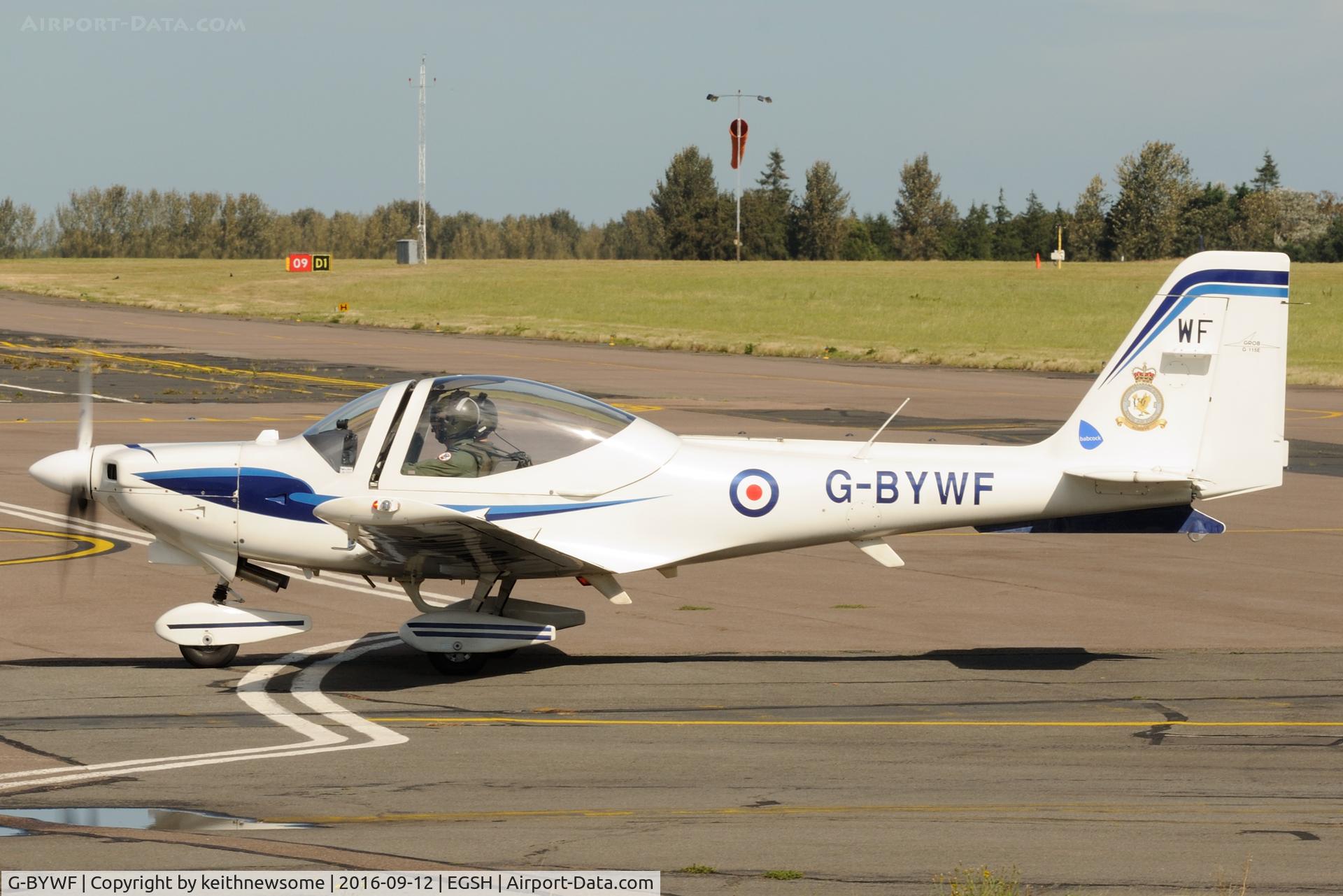 G-BYWF, 2000 Grob G-115E Tutor T1 C/N 82141/E, Nice Visitor.