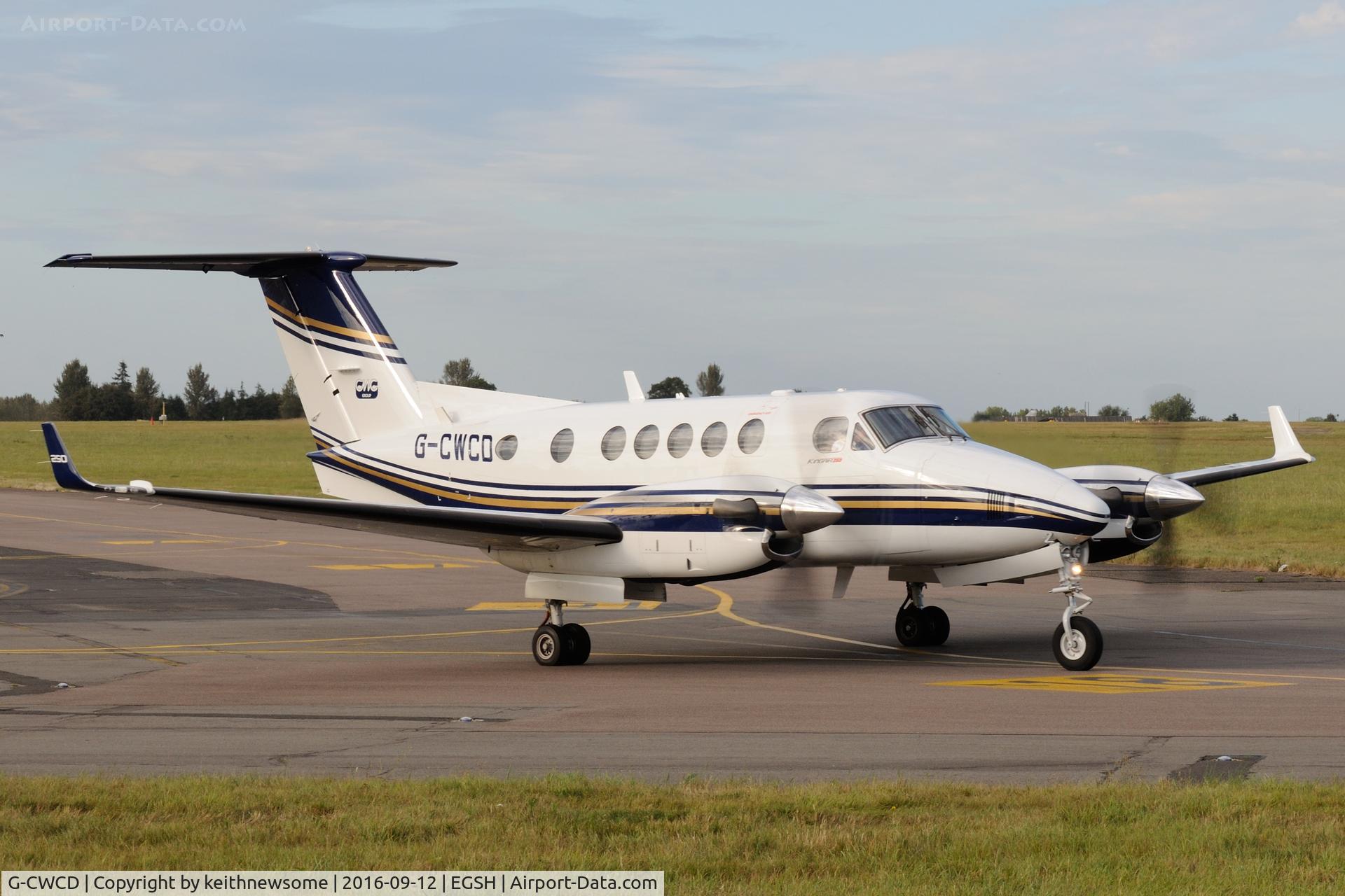 G-CWCD, 2014 Hawker Beechcraft B200GT King Air C/N BY-198, Nice Visitor.