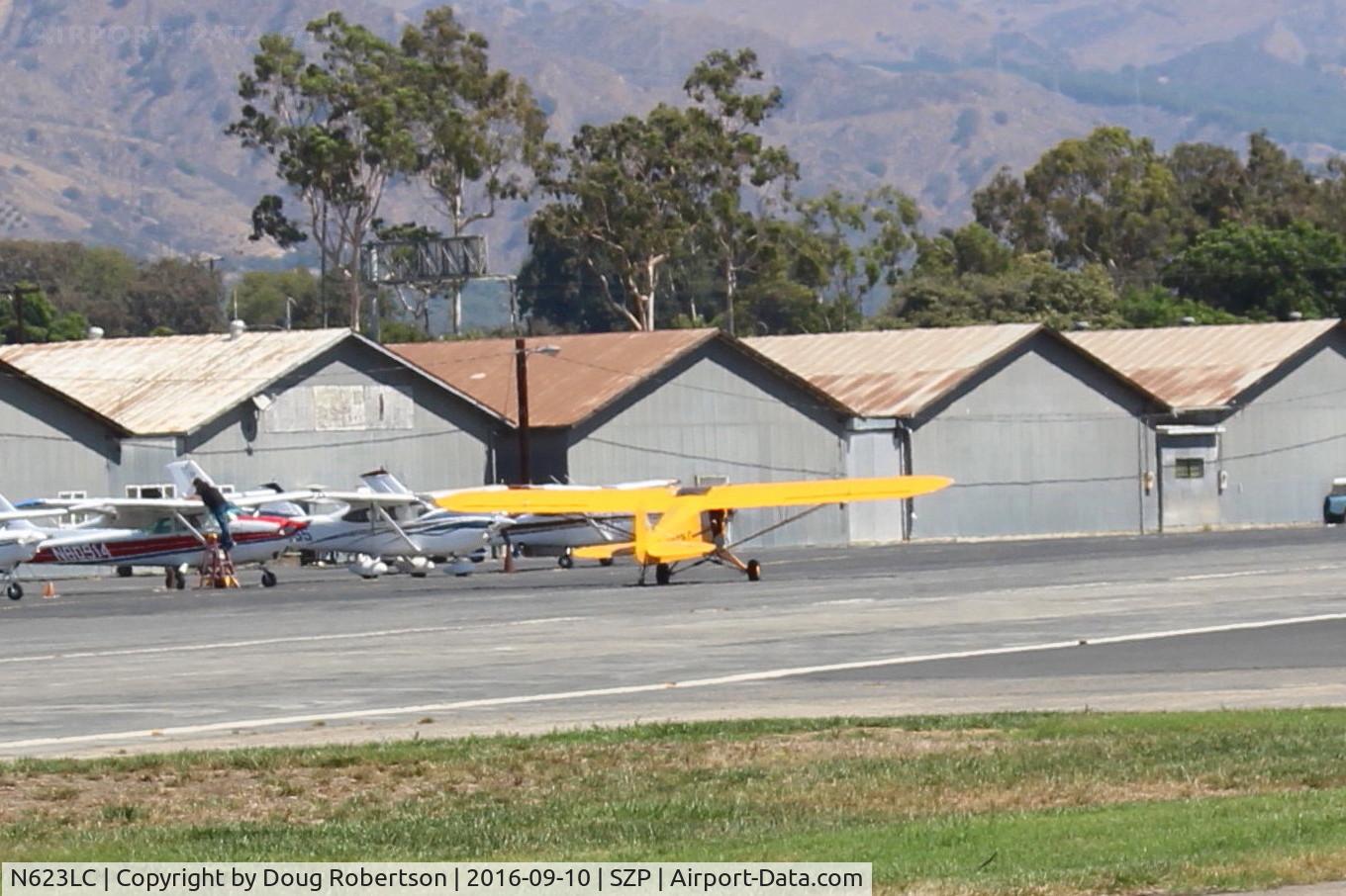 N623LC, 2006 American Legend AL3C-100 C/N AL-1024, 2006 American Legend Aircraft AL3C-100 CUB, S-LSA, Continental O-200 100 Hp, taxi to Rwy 22