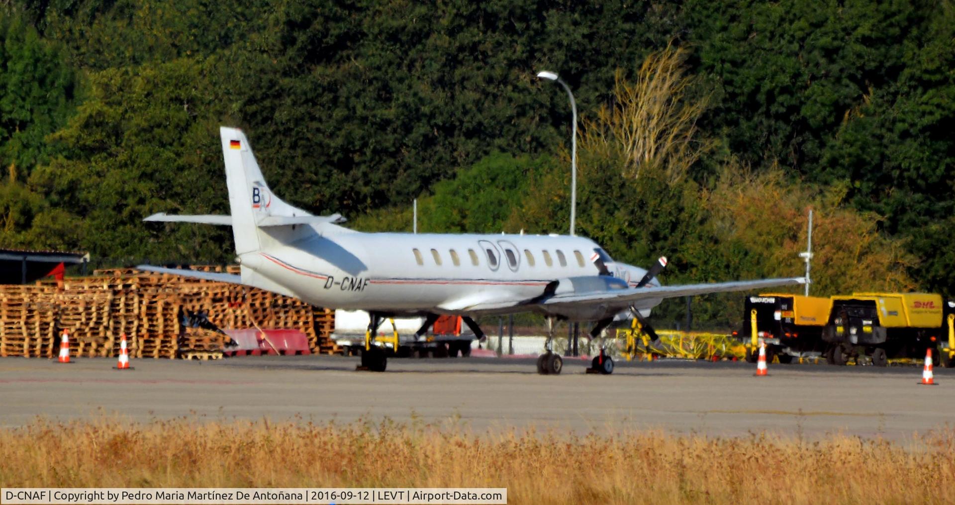D-CNAF, 1982 Fairchild Swearingen SA-227AC Metro III C/N AC-505B, Foronda - Vitoria-Gasteiz - España