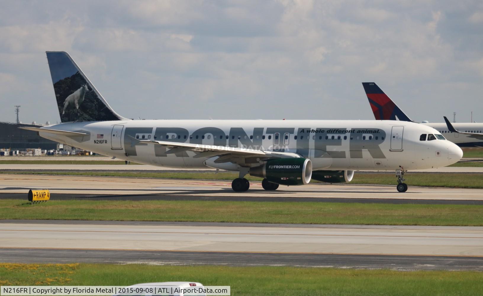 N216FR, 2011 Airbus A320-214 C/N 4745, Cliff the Mountain Goat