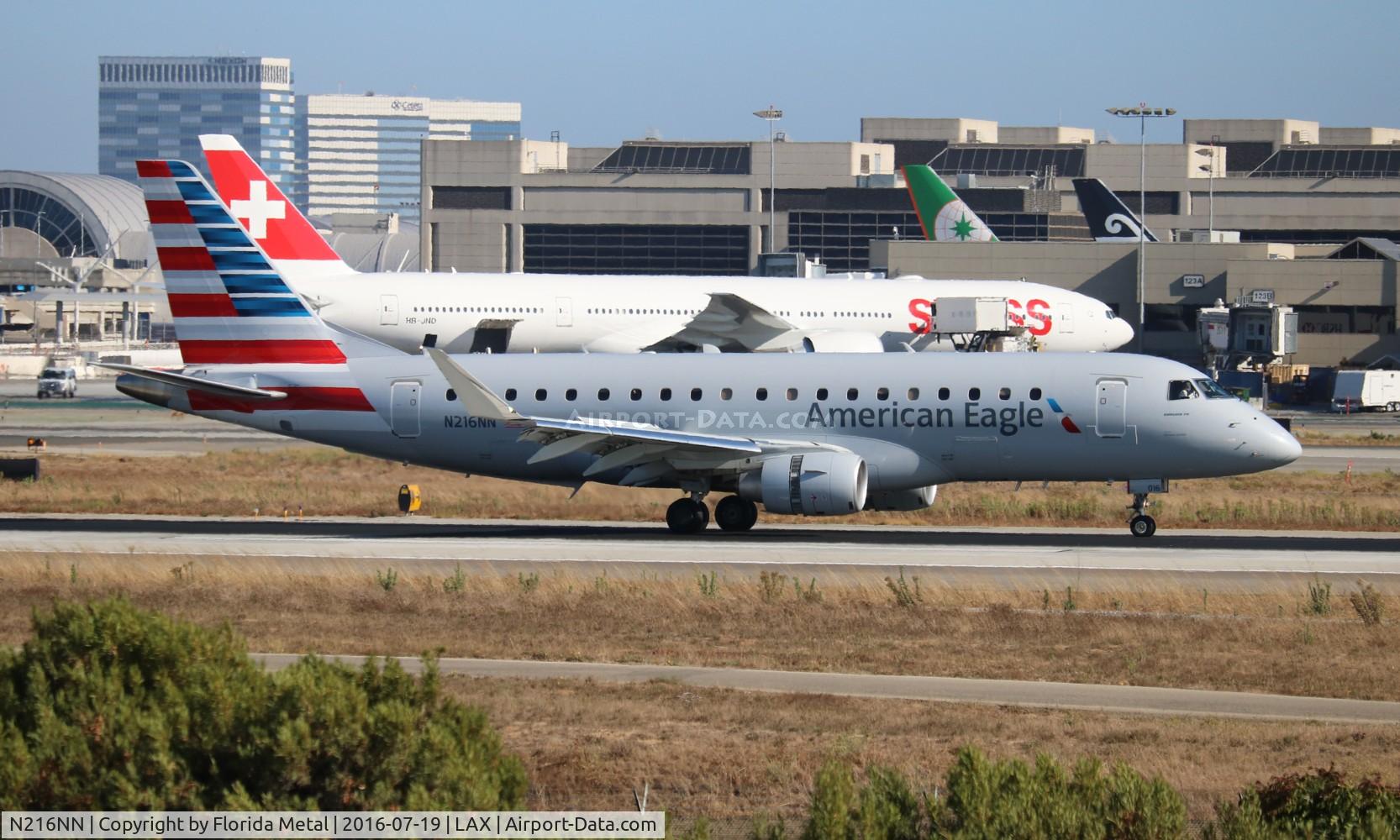 N216NN, 2015 Embraer 175LR (ERJ-170-200LR) C/N 17000513, American Eagle