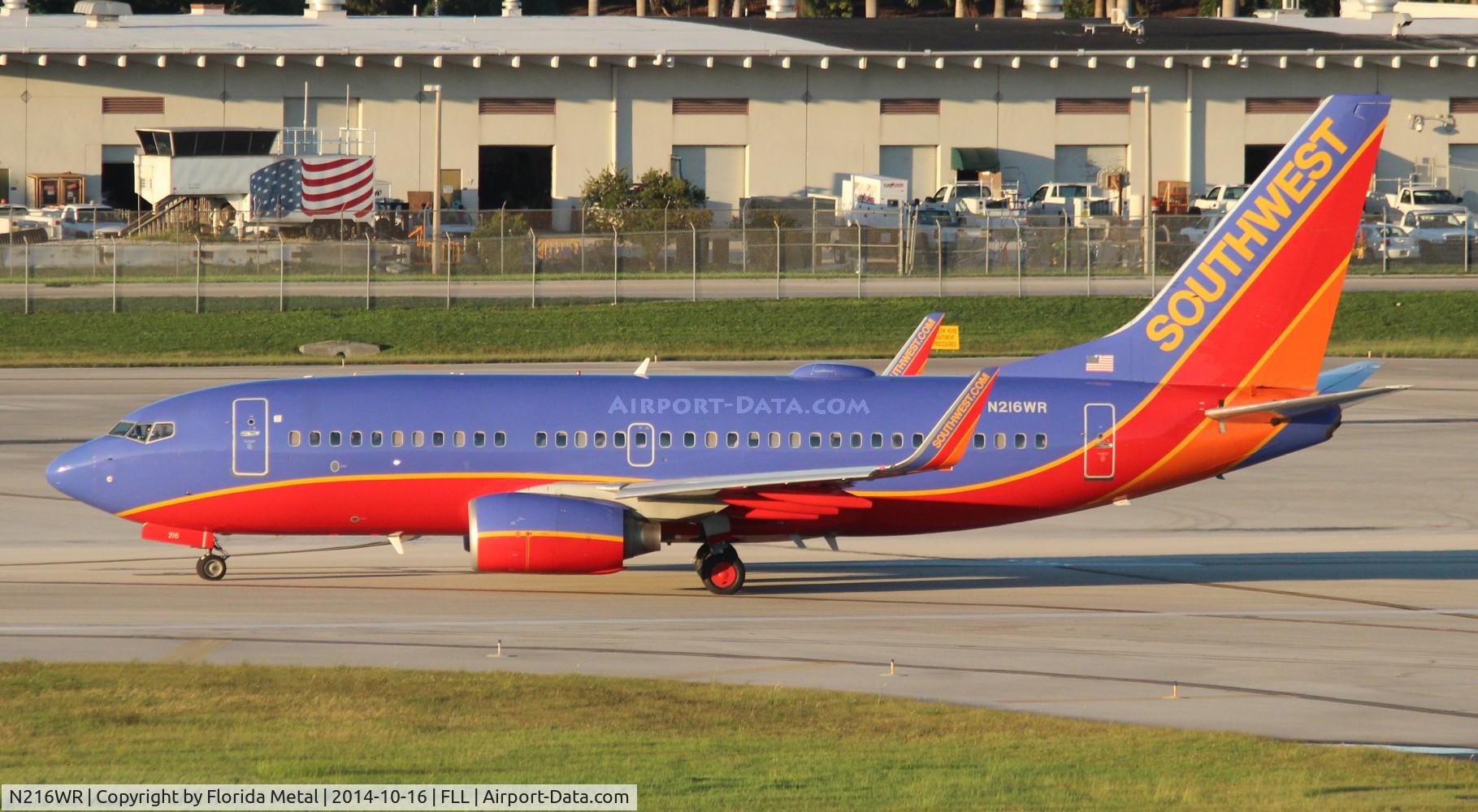N216WR, 2005 Boeing 737-7H4 C/N 32488, Southwest