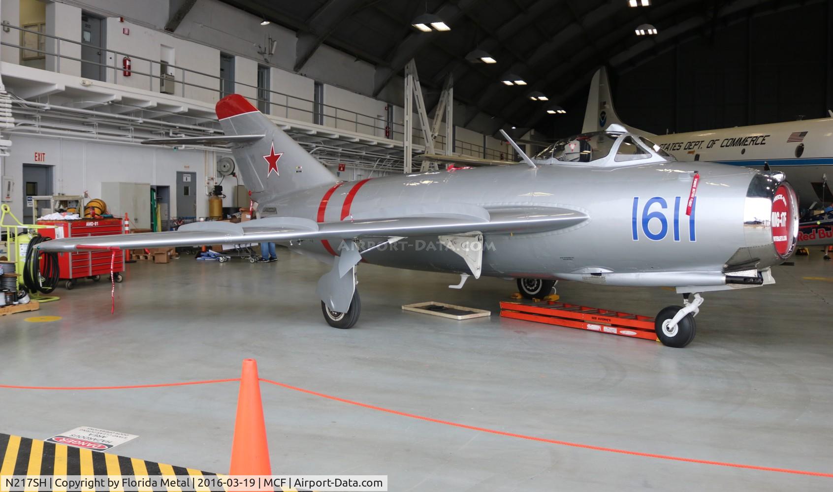 N217SH, 1959 PZL-Mielec Lim-5 (MiG-17F) C/N 1C1611, Mig 17