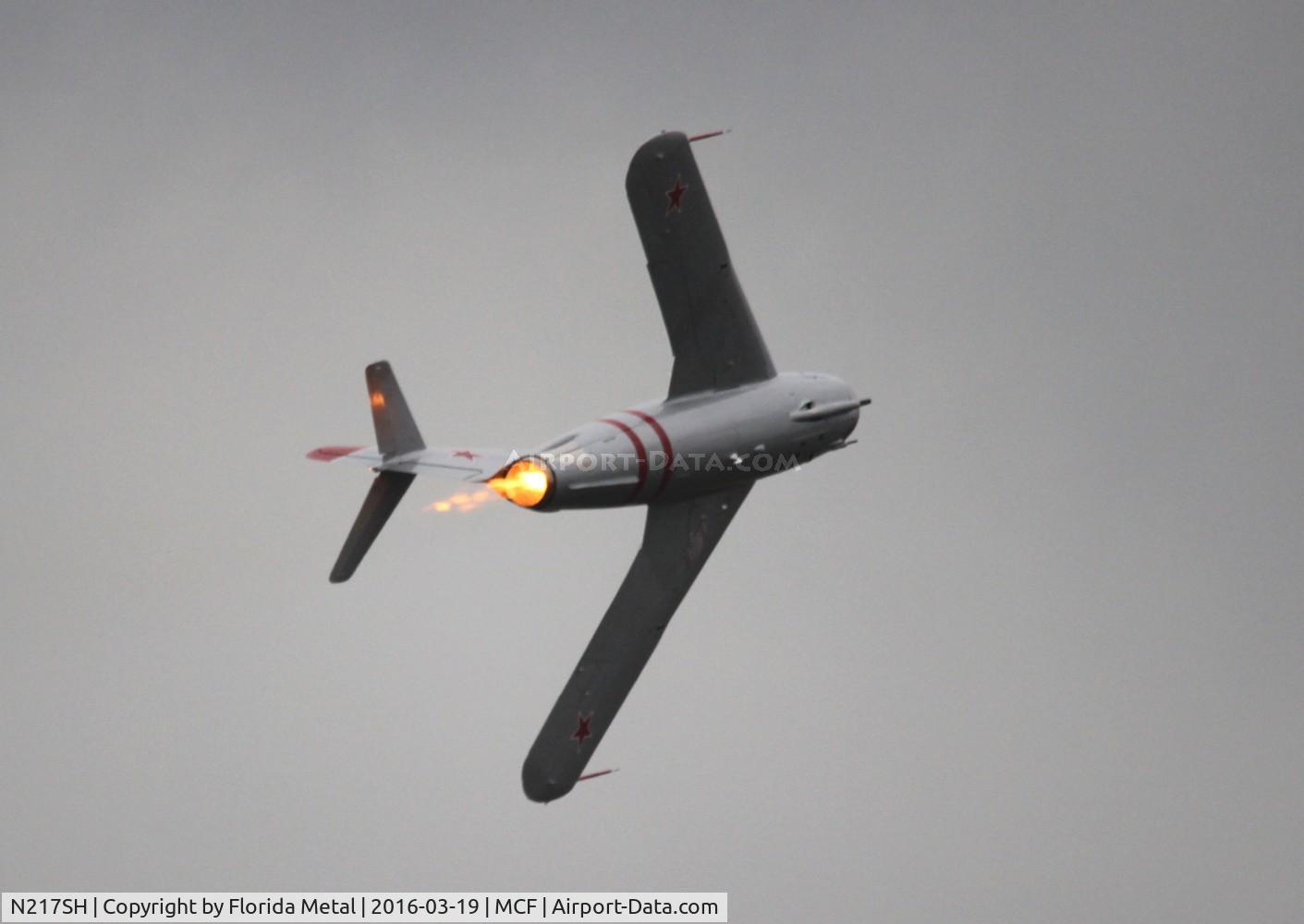 N217SH, 1959 PZL-Mielec Lim-5 (MiG-17F) C/N 1C1611, Mig 17