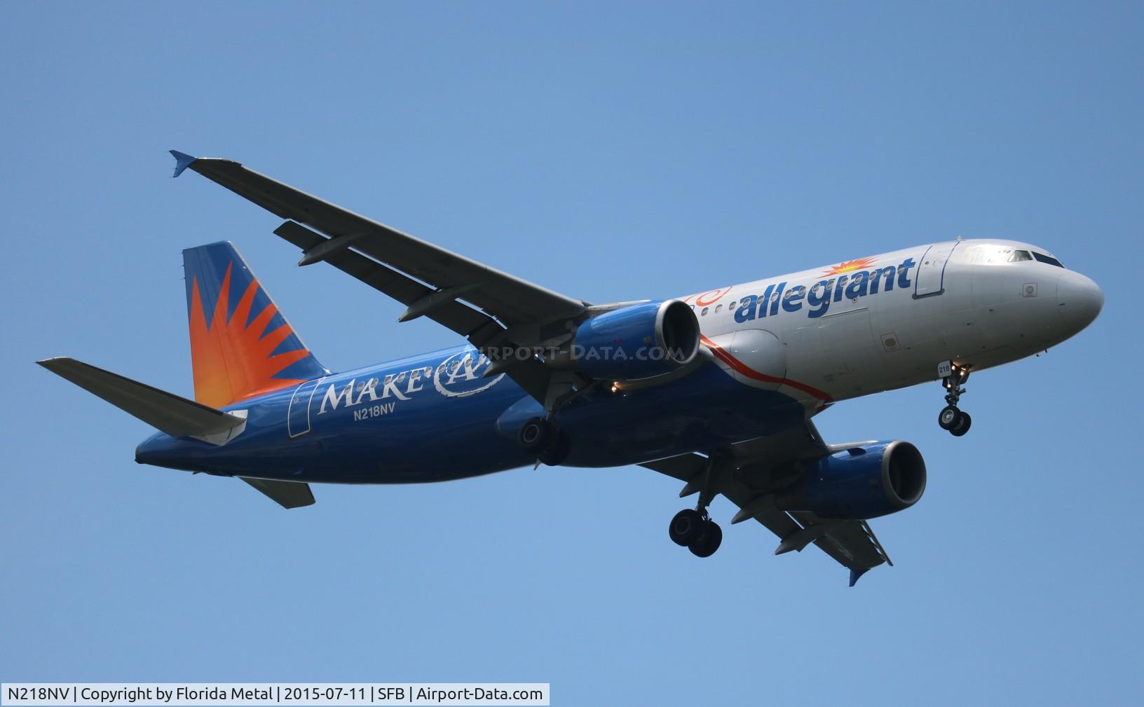 N218NV, 2000 Airbus A320-214 C/N 1229, Allegiant