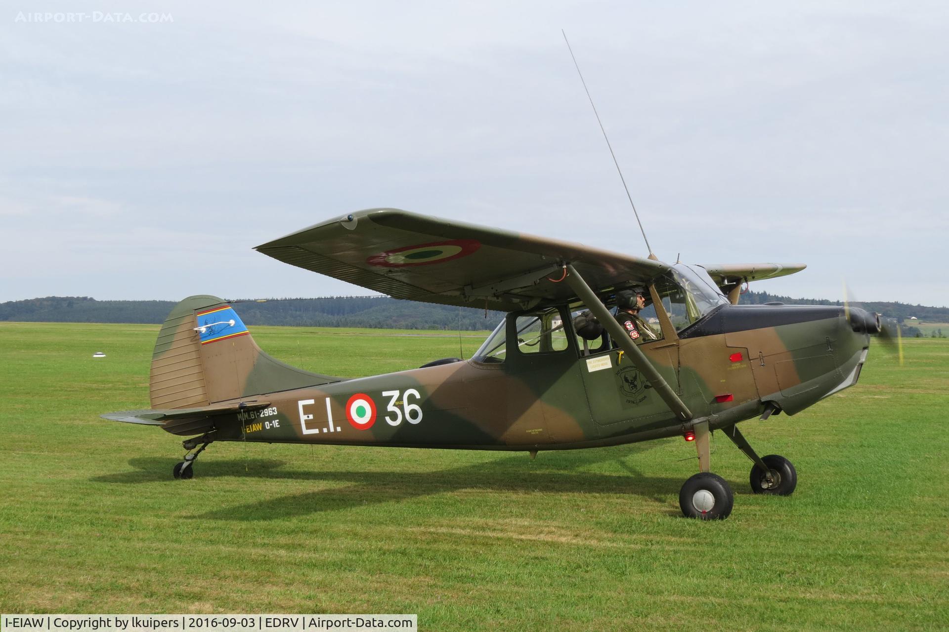 I-EIAW, 1961 Cessna O-1E Bird Dog C/N 305M-0029, On a Cessna meeting at a small local event in Wershofen Germany