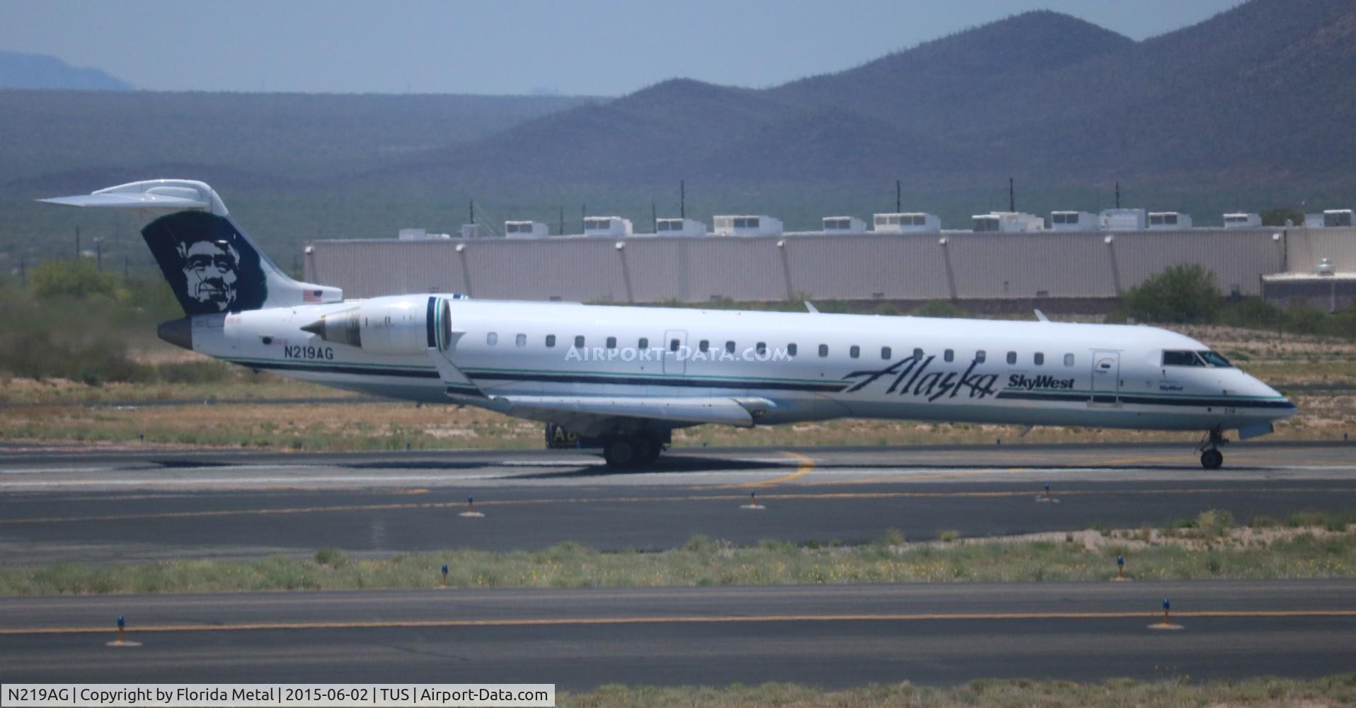 N219AG, 2006 Bombardier CRJ-701 (CL-600-2C10) Regional Jet C/N 10246, Alaska Air