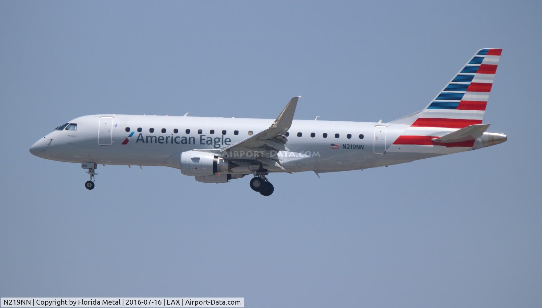 N219NN, 2015 Embraer 175LR (ERJ-170-200LR) C/N 17000522, American Eagle