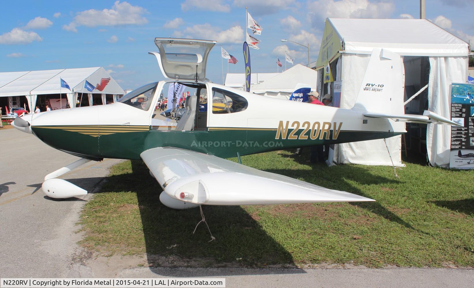 N220RV, 2004 Vans RV-10 C/N 40210, RV-10