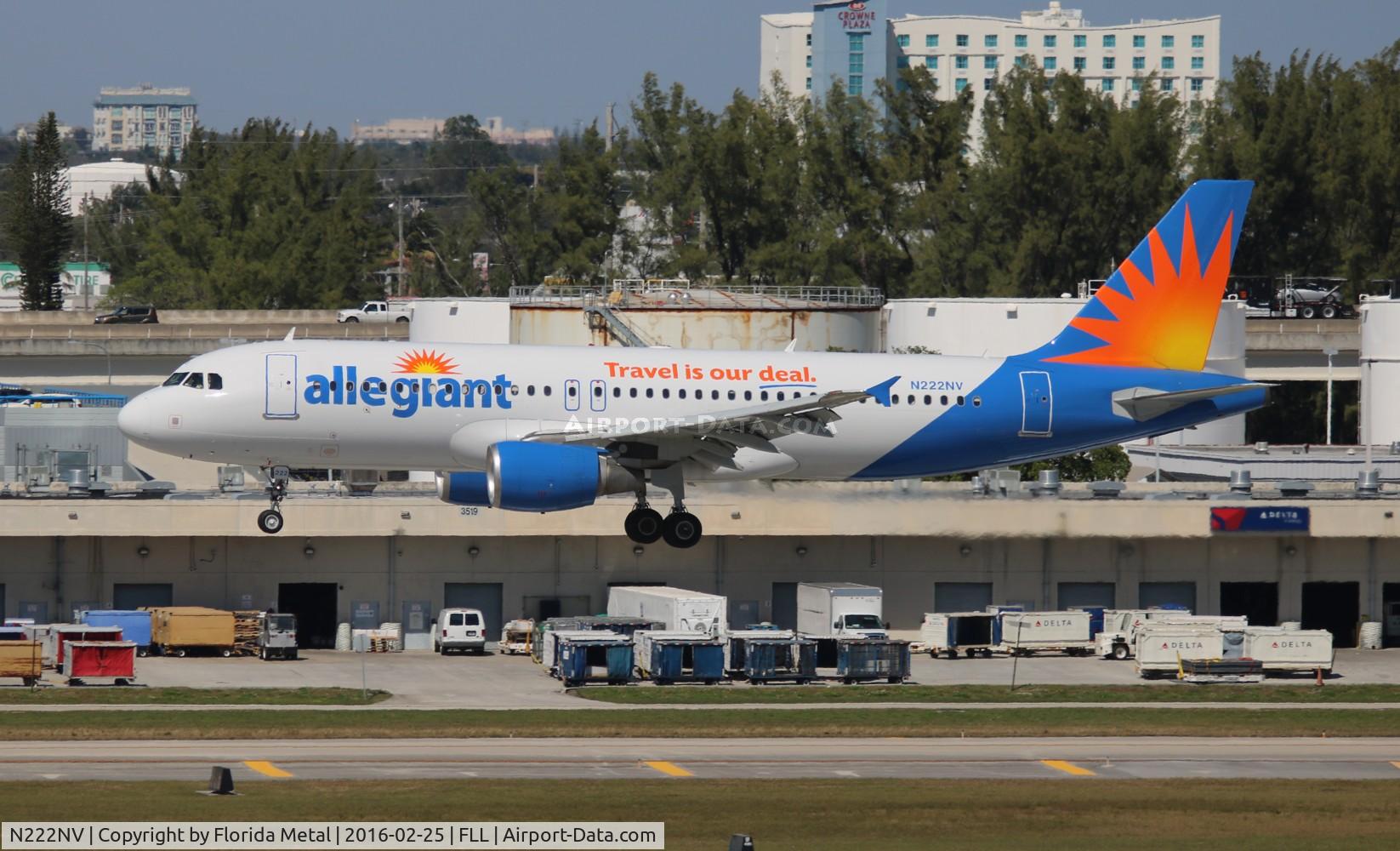 N222NV, 2001 Airbus A320-214 C/N 1530, Allegiant